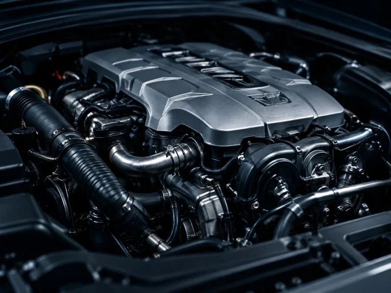 Engine bay detail